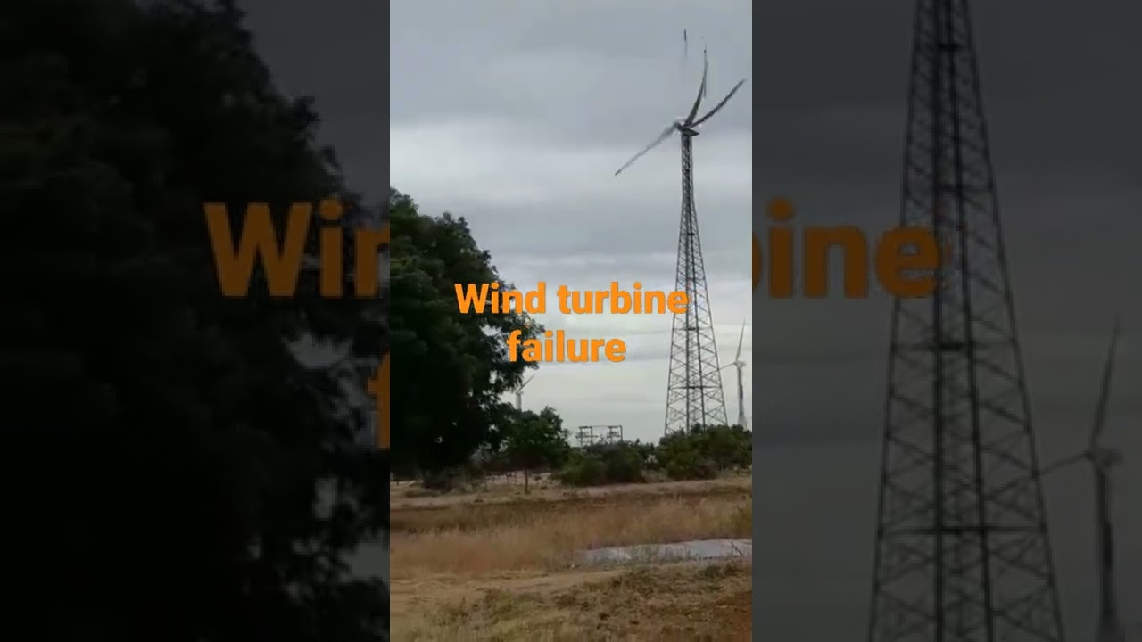 Wind turbine brake failed and destroyed itself